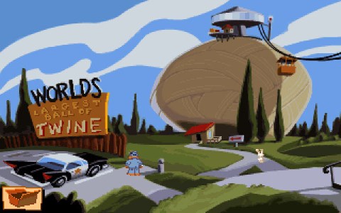 World's Largest Ball of Twine (Sam and Max)