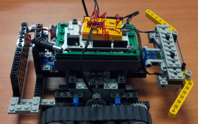 Lego Turtle, an Arduino-controlled Lego Mindstorms robot