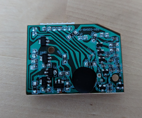 PCB (rear, disconnected)
